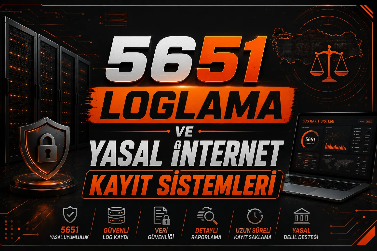 5651 Loglama ve Yasal İnternet Kayıt Sistemleri