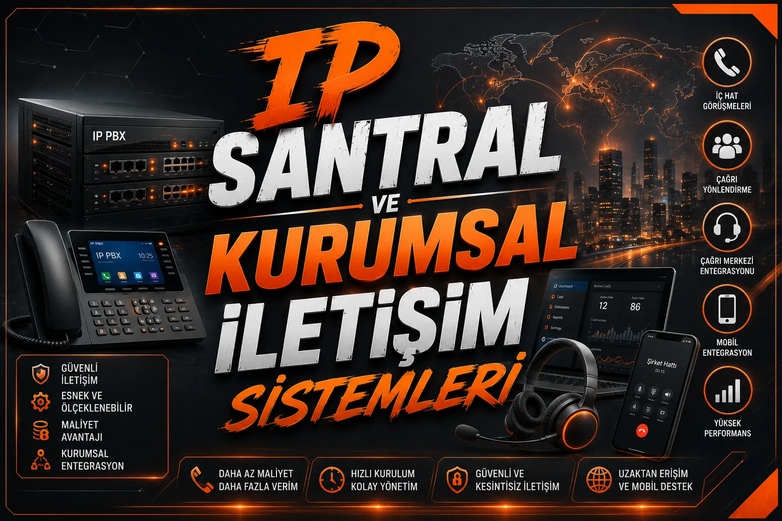IP Santral ve Kurumsal İletişim Sistemleri