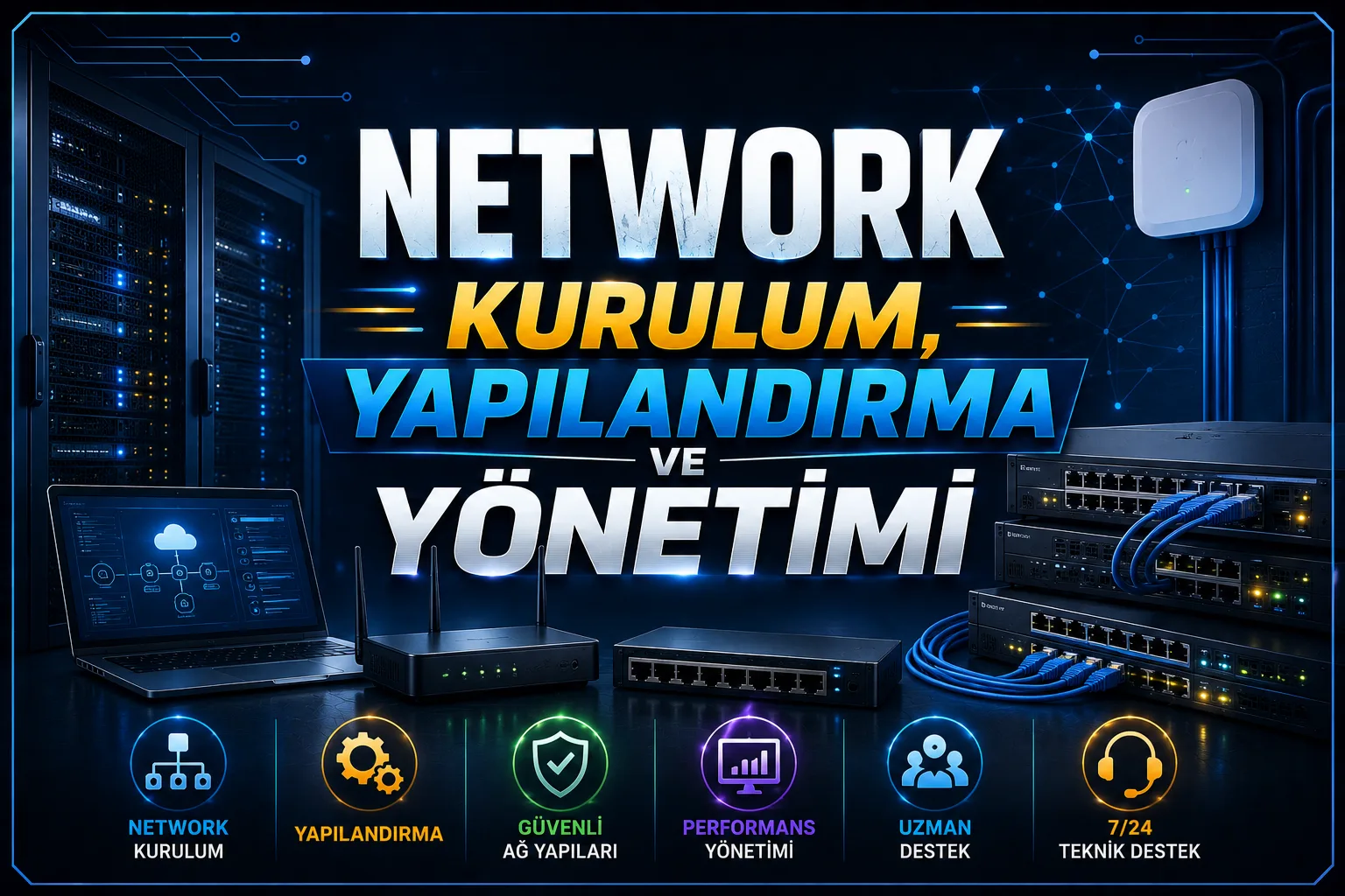 Network Kurulum, Yapılandırma ve Yönetimi